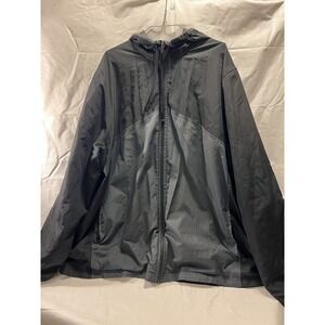 Vintage Y2k Starter Athletic Mens Full Zip Windbreaker Jacket Sz 3XL Hooded